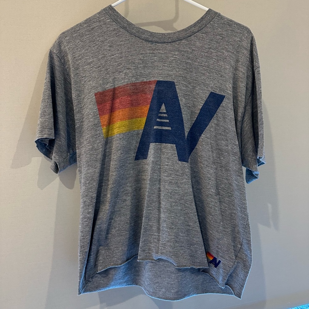 Grey Aviator Nation tee